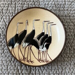 Mid Century Japanese Porcelain Collectable Plate